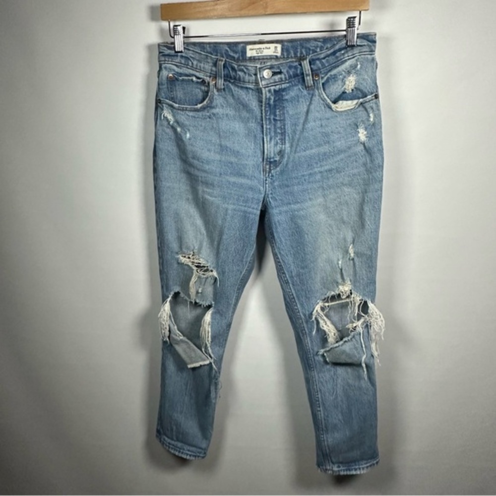 Abercrombie and fitch the skinny high rise jeans